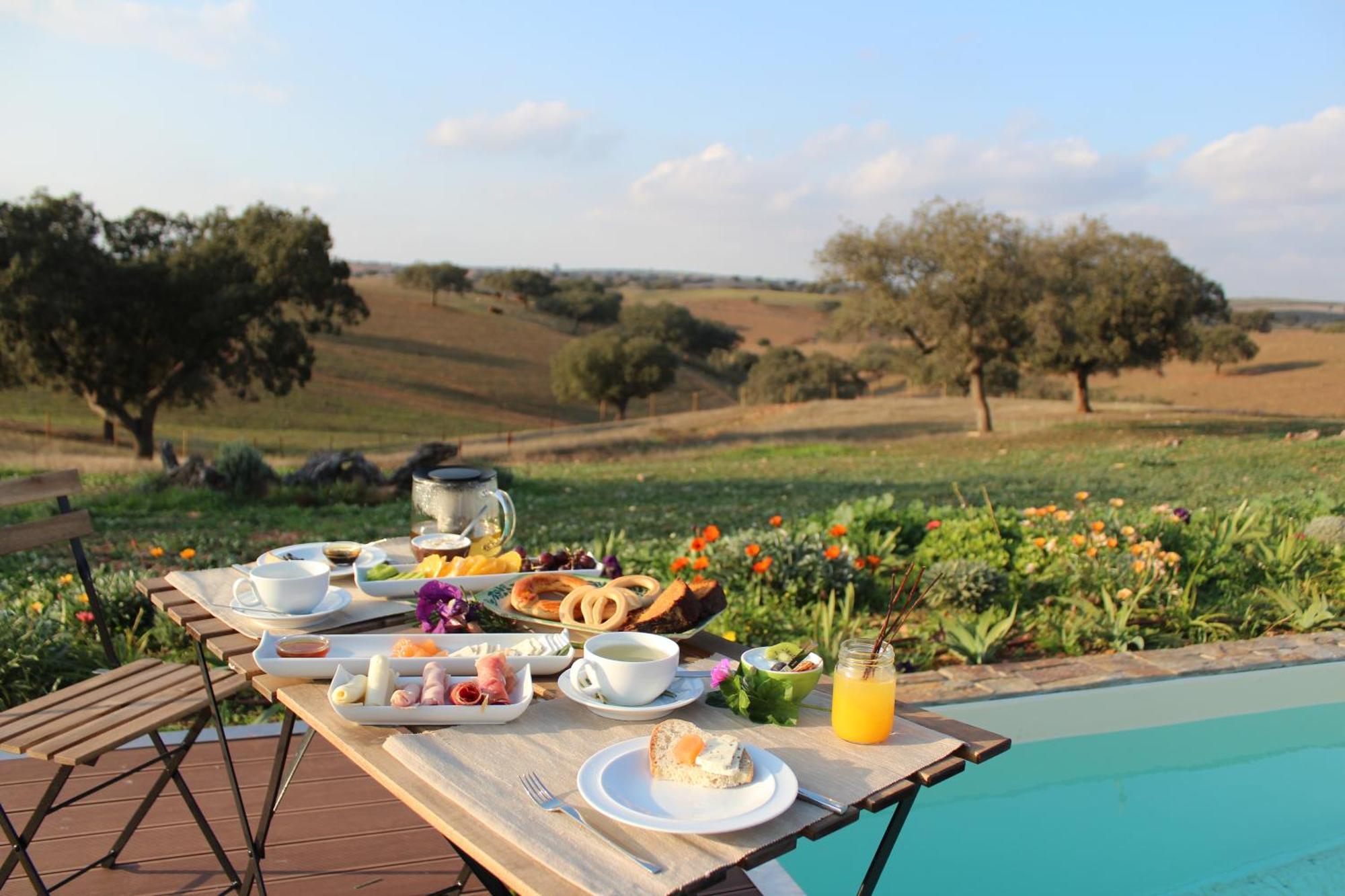 Agroturismo Xistos Cerca Bagian luar foto