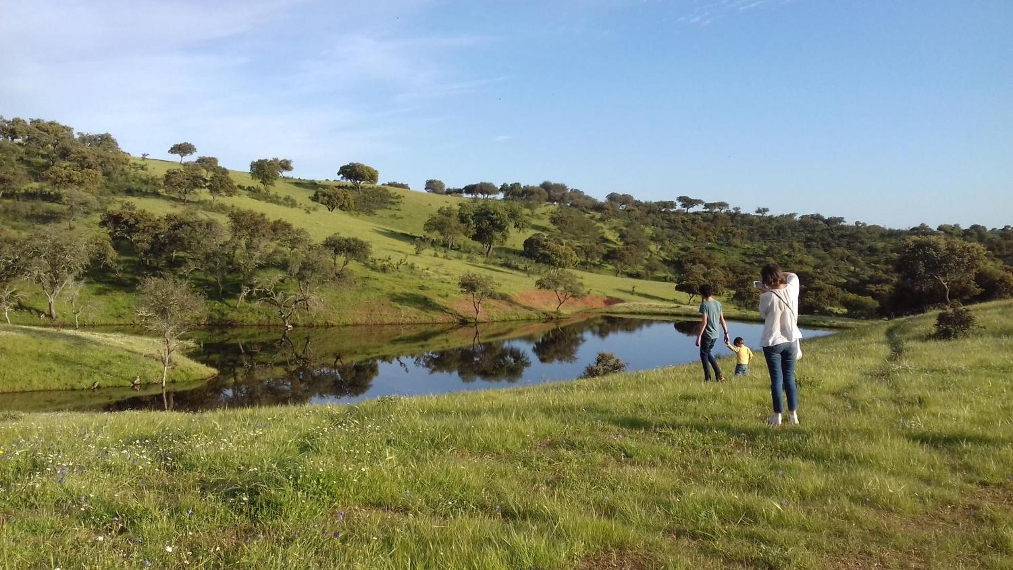 Agroturismo Xistos Cerca Bagian luar foto